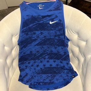 Blue Nike Tank Top